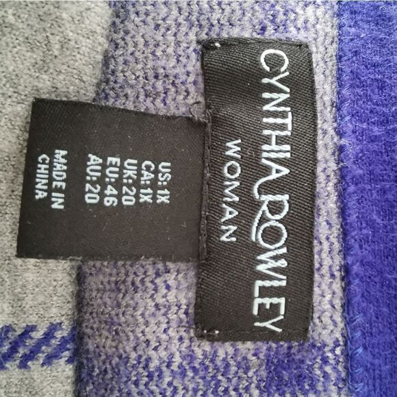 2/$50 Cynthia Rowley sweater size 1X - Picture 4 of 6